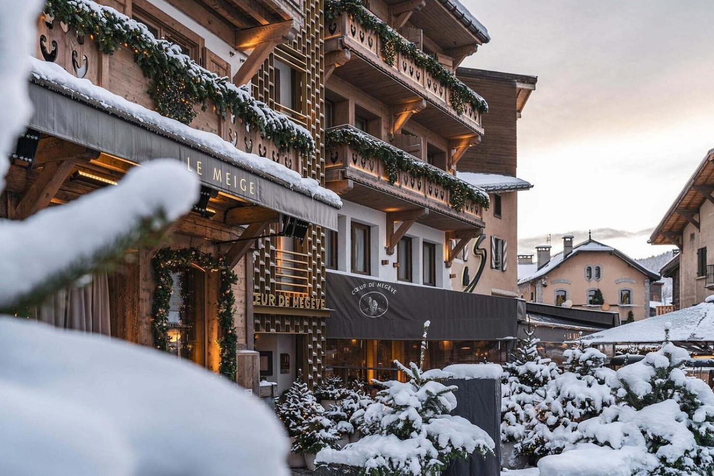 Coeur De Megeve 호텔 외부 사진